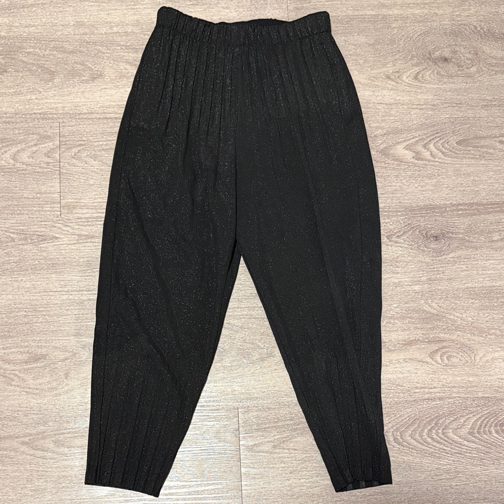 Dolce & Gabbana Women’s Black Pants with Sparkles